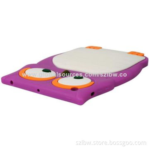 Silicone Case for iPad, 3F Owl Design, Fits Perfectly to iPad